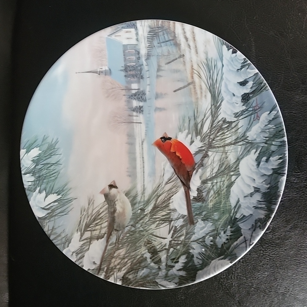 Edwin M Knowles Cardinals in Winter